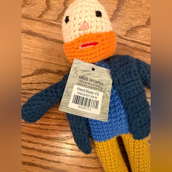 Vincent Van Gogh crochet doll 8inches - Picture 2 of 5